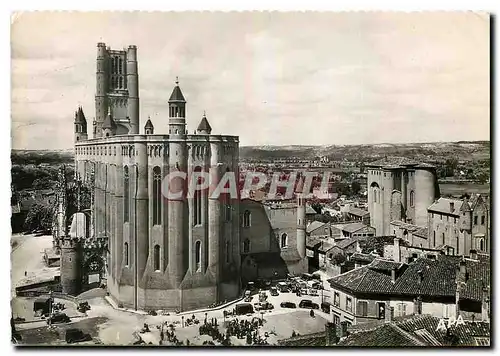 Moderne Karte Albi Tarn La Basilique Sainte Cecile