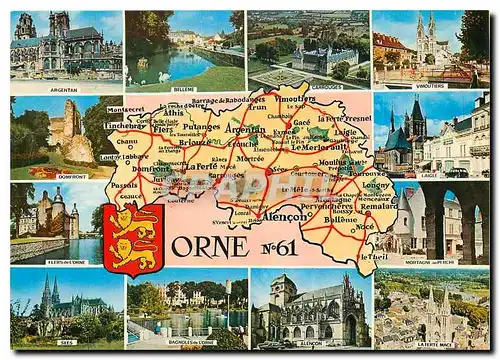 Cartes postales moderne Orne
