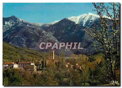 Moderne Karte En Roussillon Aux environs de Prades L'Abbaye St Michel de Cuxa Remarquable edifice roman