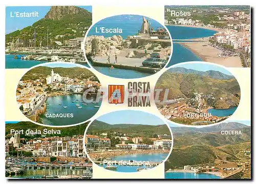 Cartes postales moderne Costa Brava