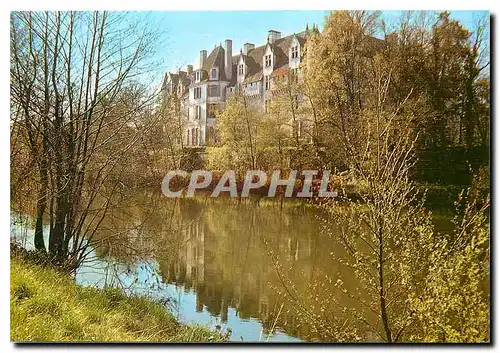 Moderne Karte Neuvie sur l'Isle Dordogne Le Chateau