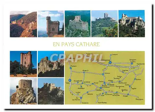 Cartes postales moderne En Pays Cathare