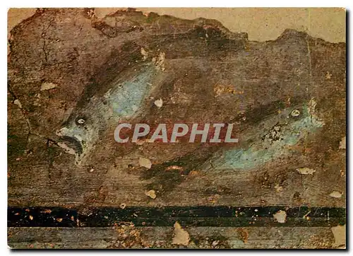 Cartes postales moderne Centre hospitalier de Lisieux Peinture d'une maison romaine