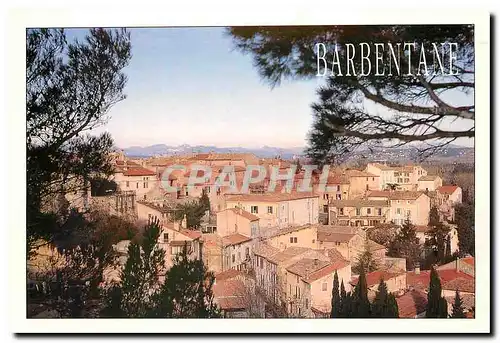 Moderne Karte Barbentane village provencal