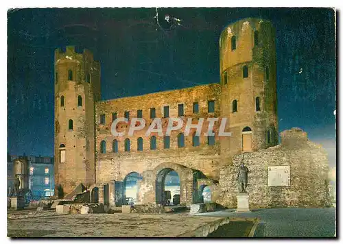 Cartes postales moderne Turin la nuit Les Tours Palatines