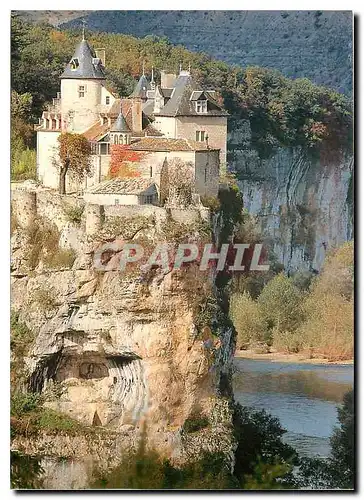Cartes postales moderne La Vallee de la Dordogne Chateau de Belcastel