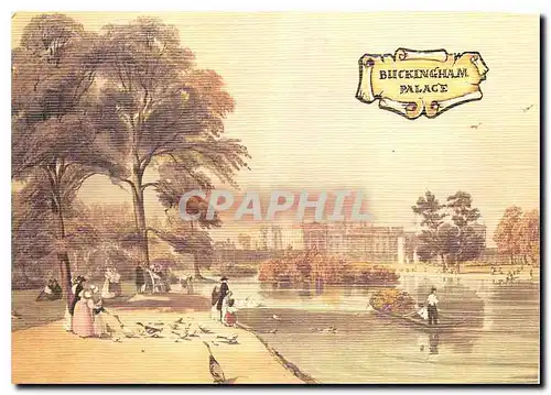 Cartes postales moderne Buckingham Palace from St James Park