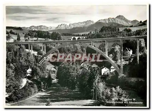 Cartes postales moderne St Gallen W