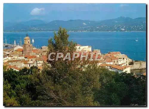 Cartes postales moderne Images de France Var Saint Tropez Echappee sur la ville et le Golfe