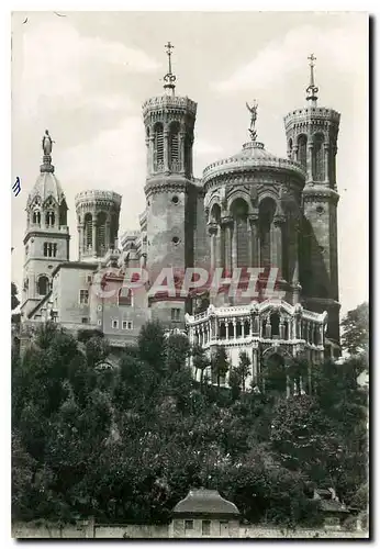 Moderne Karte Lyon Fourviere Notre Dame de Fourviere