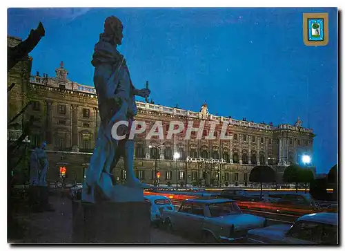 Cartes postales moderne Madrid Place d'Oriente Palais Royal