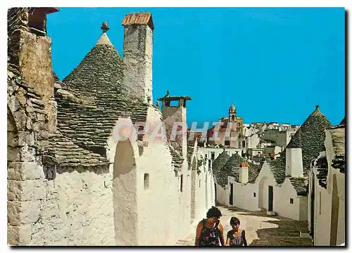 Moderne Karte Alberobello Bari La Citta dei trulli