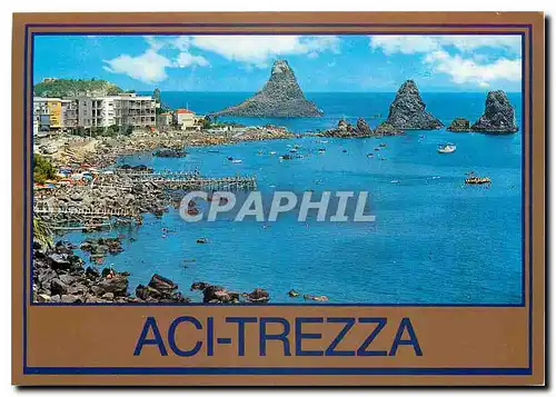 Cartes postales moderne Riviera dei Ciclopi Catania Aci-Trezza