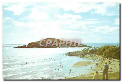 Cartes postales moderne Bigbury on Sea and Burgh Island