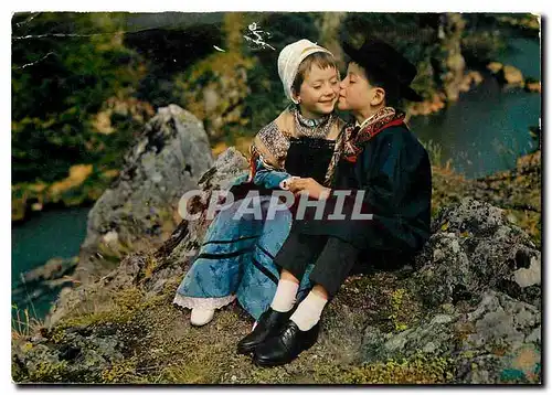 Cartes postales moderne Folklore de France l'Auvergne Groupe folklorique La Sanfloraine Saint Flour