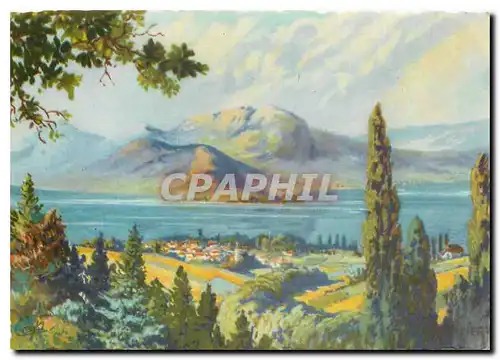 Cartes postales moderne Lac d'Annecy Talloires Massif des Bauges