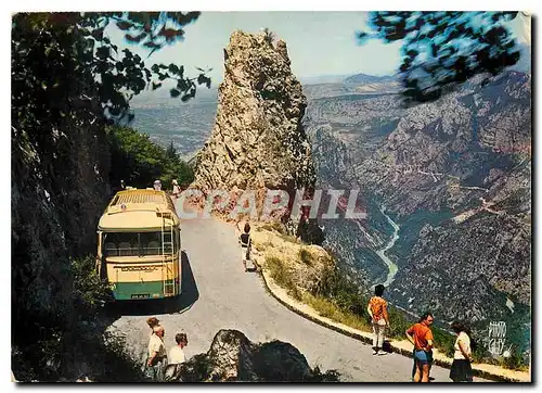 Moderne Karte Reflets de France Haute Provence Gorges du Verdon