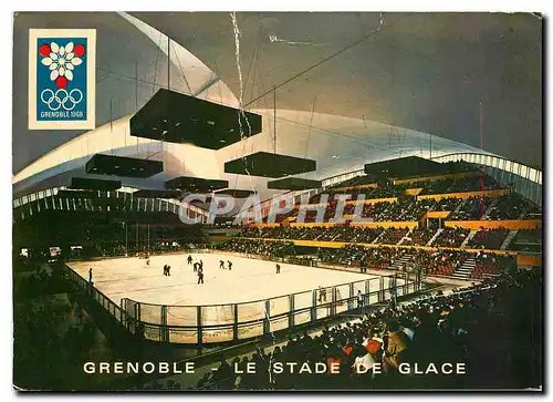 Cartes postales moderne Grenoble La stade de glace Jeux Olympiques 1968