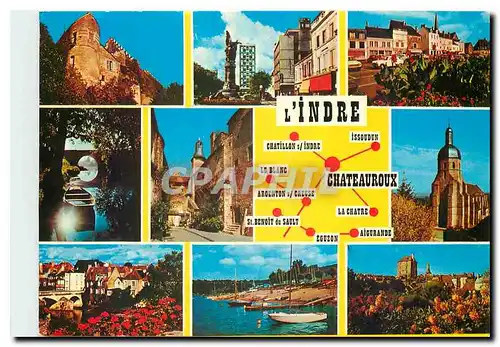 Cartes postales moderne En Parcourant l'Indre
