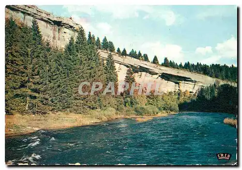 Cartes postales moderne La Franche comte Pittoresque Le Doubs au Defile