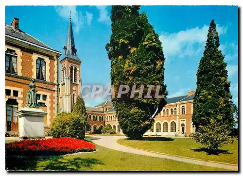 Cartes postales moderne Bourbon Lancy Thermal S et L Hopital d'Aligre et sa fondatrice la Marquise d'Aligre