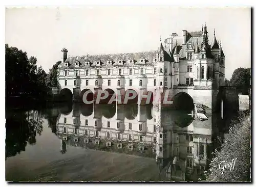 Cartes postales moderne Les Chateauz de la Loire Chateau de Chenonceaux I et L Facade Nors Est