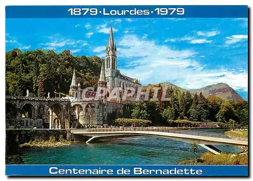 Cartes postales moderne Lourdes Centenaire de Bernadette