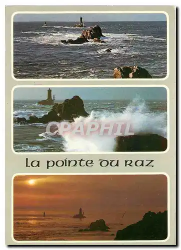 Cartes postales moderne La Bretagne pittoresque a l'Extremite du Finistere La Pointe du Raz