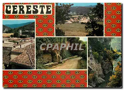 Cartes postales moderne Cereste Alpes de Haute Provence Centre d'excursions et de villegiature au pied de la montagne du
