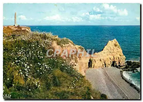 Cartes postales moderne Environs de Grandcamp Le Monument La Pointe du Hoc