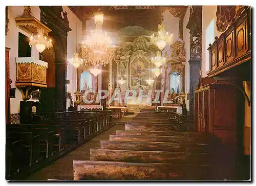 Moderne Karte Madeira Interieure de l'Eglise du Monte