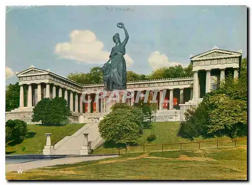 Cartes postales moderne Munich Statue