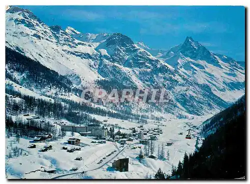 Cartes postales moderne Zinal Val d'Anniviers Rothorn et Besso