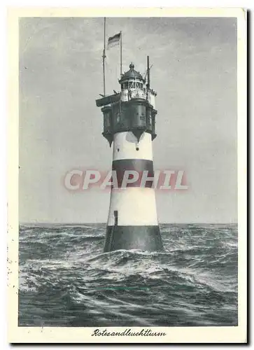 Moderne Karte Phare Allemagne