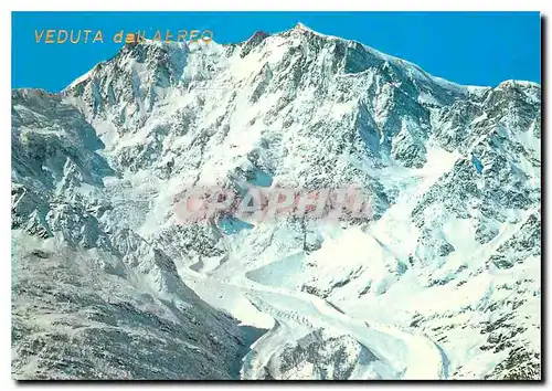 Cartes postales moderne Catena del Monte Rosa Magnifiquevue aerienne du cote de Macugnaga