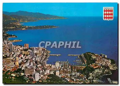 Cartes postales moderne Principaute de Monaco Vue generale