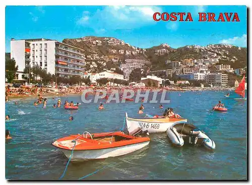 Cartes postales moderne Costa Brava Rosas Vue Partielle