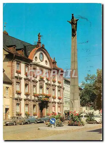 Moderne Karte Offenburg Rathaus m Ursula Saule