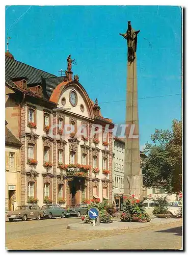 Cartes postales moderne Offenburg Rathaus m Ursula Saule