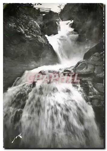 Cartes postales moderne Toute la France Route de Pont d'Espagne H P Cascade du Cervisey