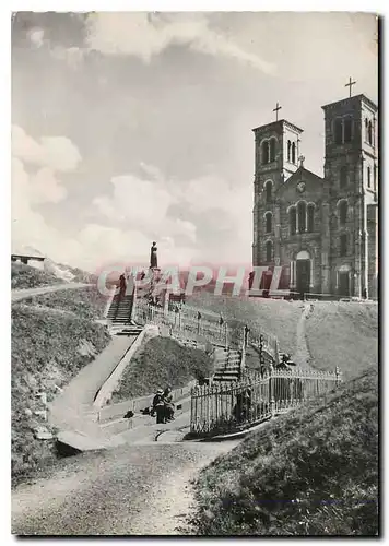 Cartes postales moderne Pelerinage de N D de la Salette Lieux de l'Apparition et Tours de la Basilique