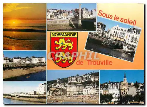 Cartes postales moderne Trouville sur Mer Calvados Vues diverses