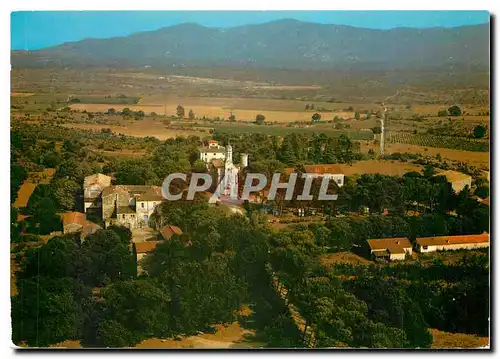 Cartes postales moderne Les Cevennes Touristiques Vue aerienne de Notre Dame de la Gardiole a Conqueyrac pres de Saint H