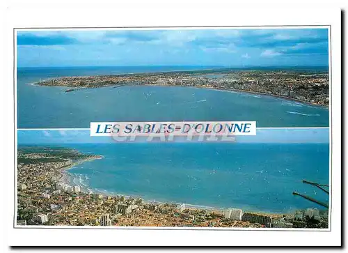 Cartes postales moderne Les Sables d'Olonne Vendee Vue generale