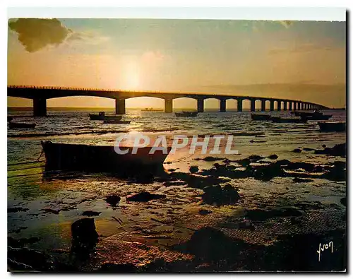 Moderne Karte Couleurs et Lumiere de France Le Pont d'Oleron