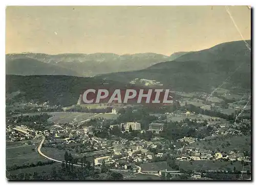 Moderne Karte Divonne les Bains Vue generale et le Jura