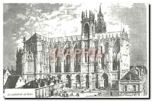 Cartes postales moderne La Cathedrale de Metz