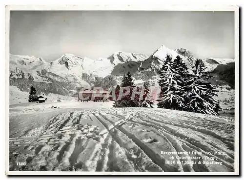 Cartes postales moderne Bergestaurant