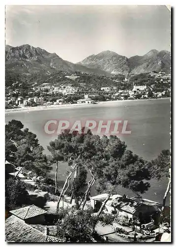 Moderne Karte Menton A M Vue du Cap Martin