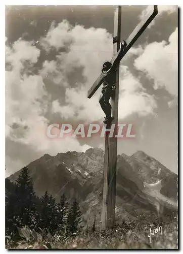 Moderne Karte Route du Coldes Aravis Hte Savoie